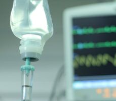 Infusion und Patientenmonitor